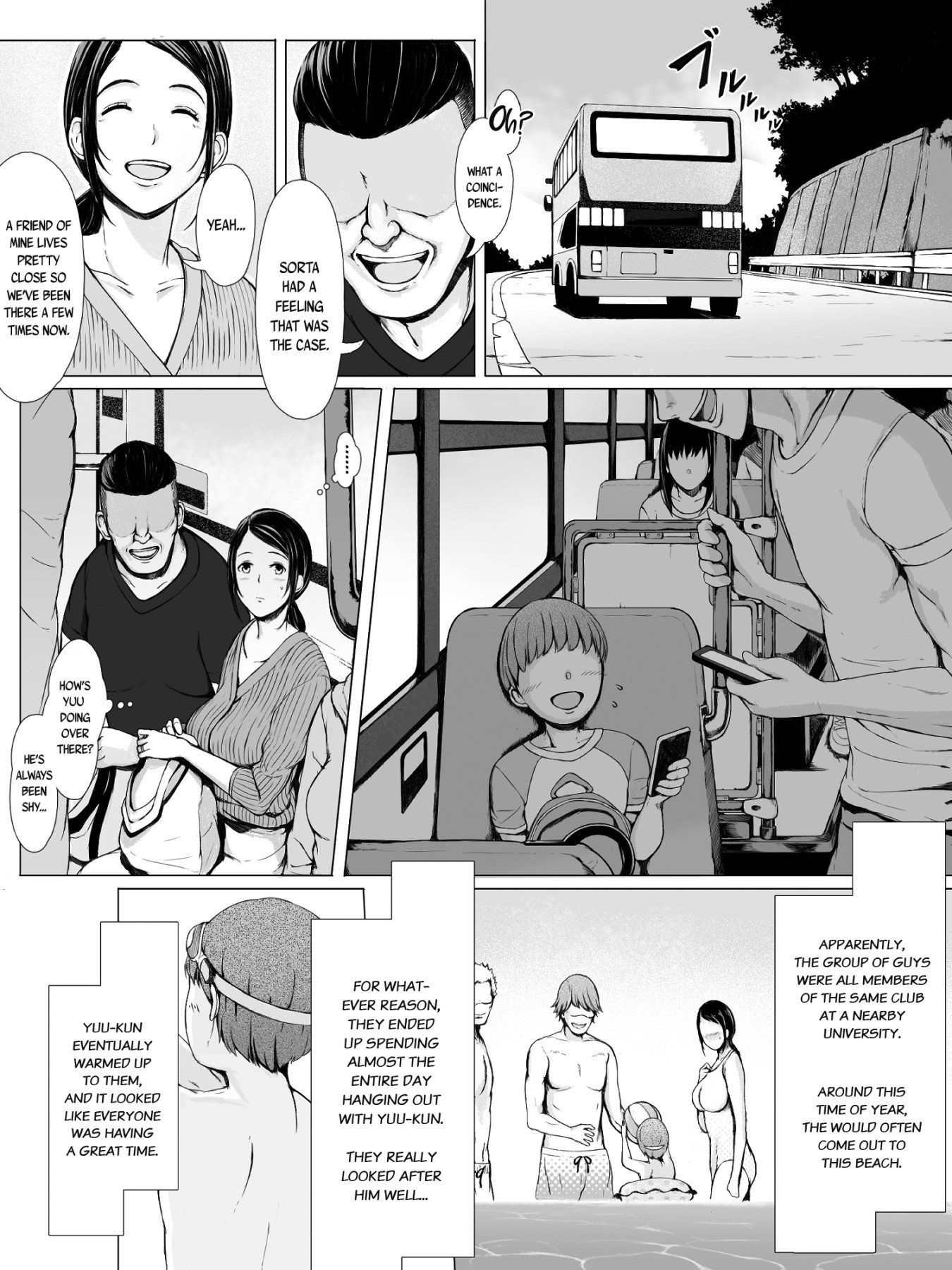 Hentai Manga Comic-The Mother Fucker -The Time When a Gentle Mother Was Targeted By a Young Womanizer--Read-9